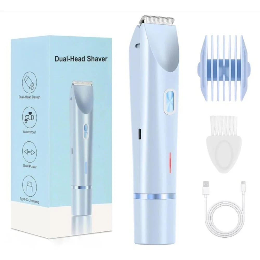 Waterproof Bikini & Body Hair Trimmer for Women