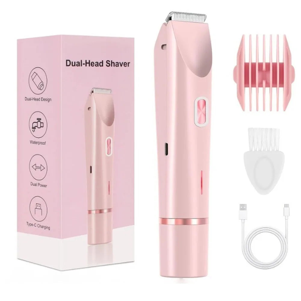 Waterproof Bikini & Body Hair Trimmer for Women