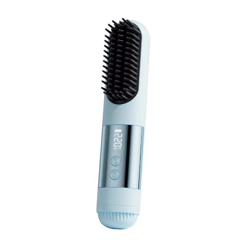 2026 Go Brush Pro™ Cordless Hair Straightener Brush