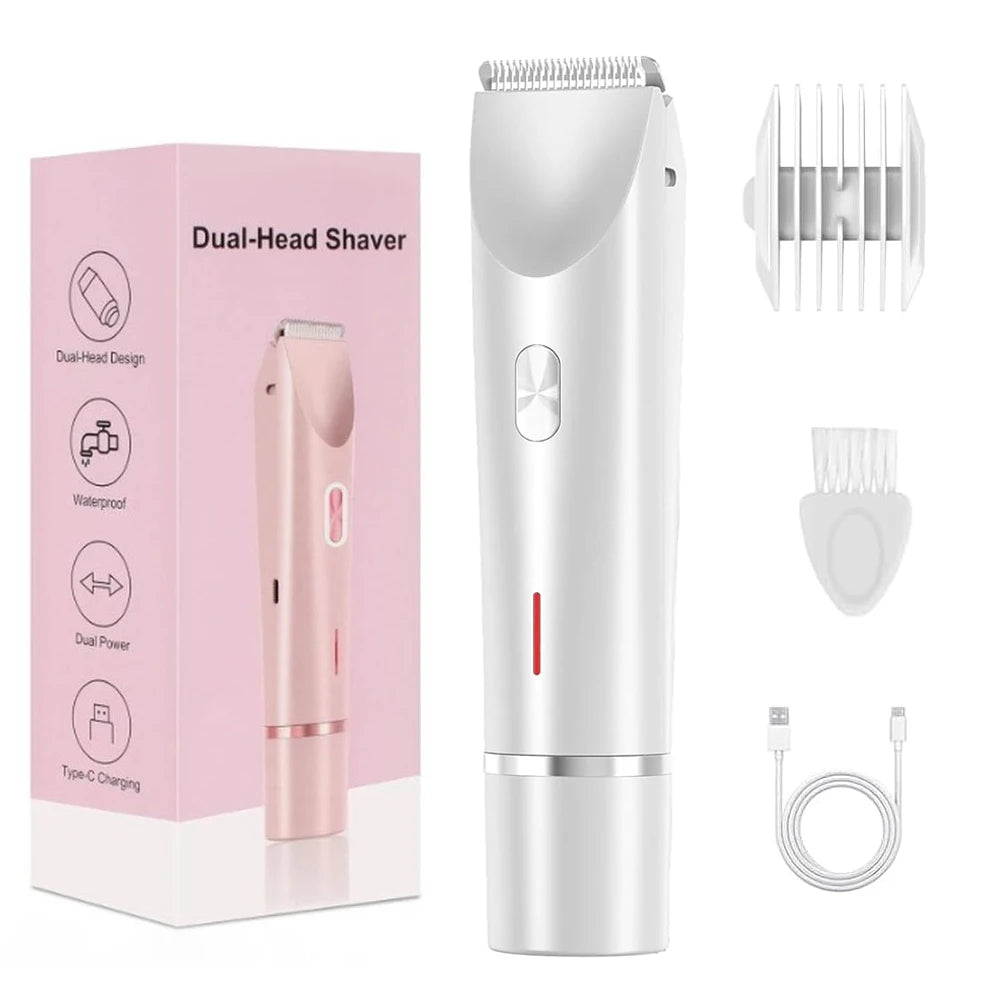 Waterproof Bikini & Body Hair Trimmer for Women