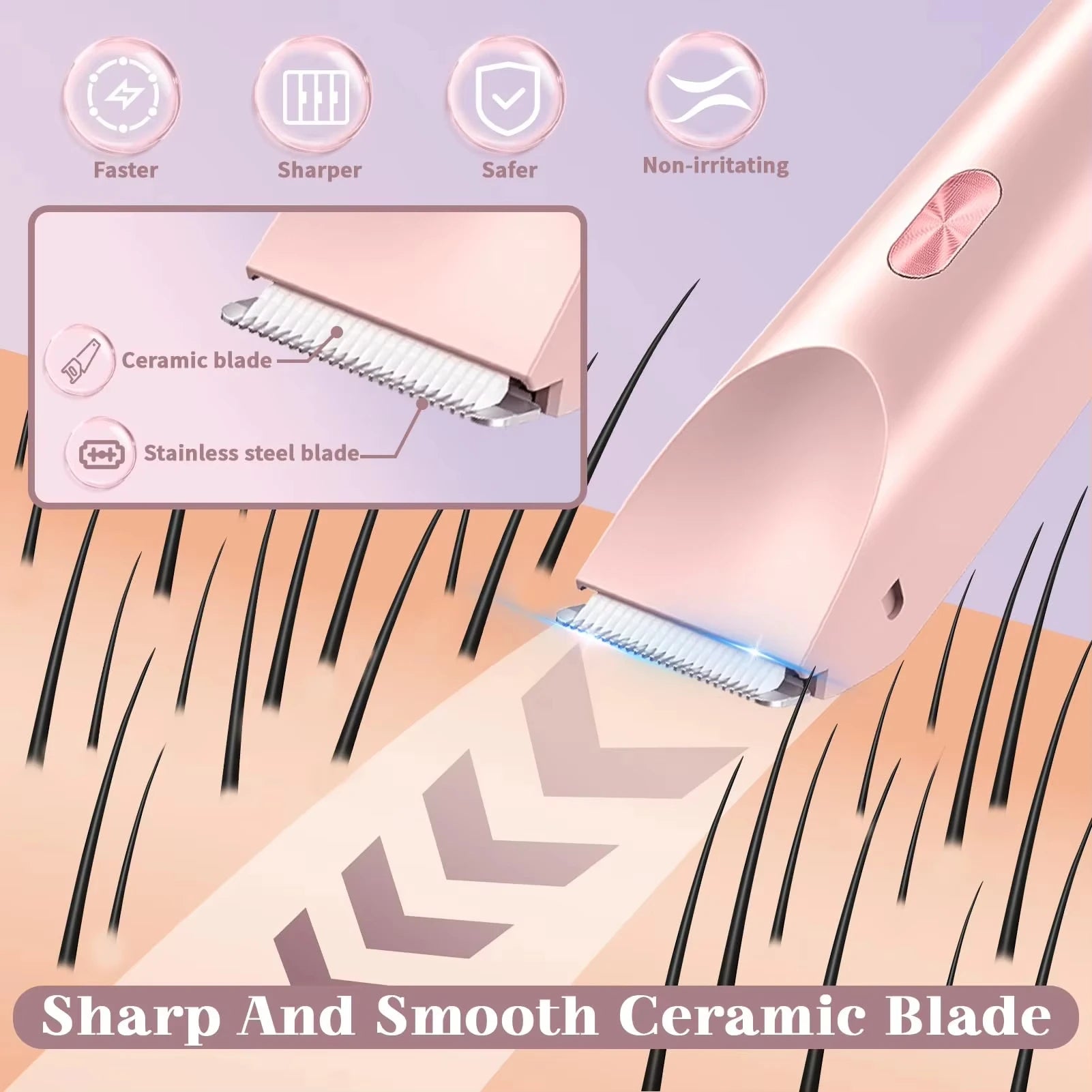 2025 Cordless Women Hair Removal Epilator